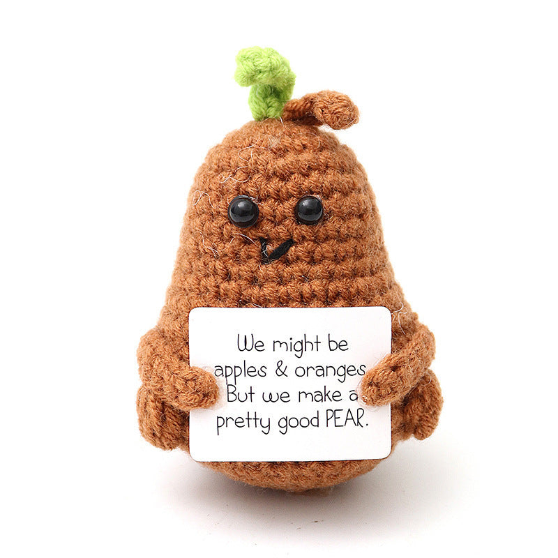 Positive Energy Potato Crocheted Doll