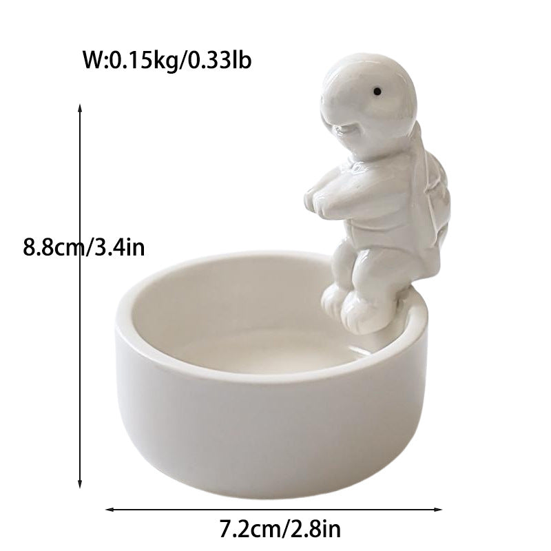 Ceramic Ghost Candlestick Ornament