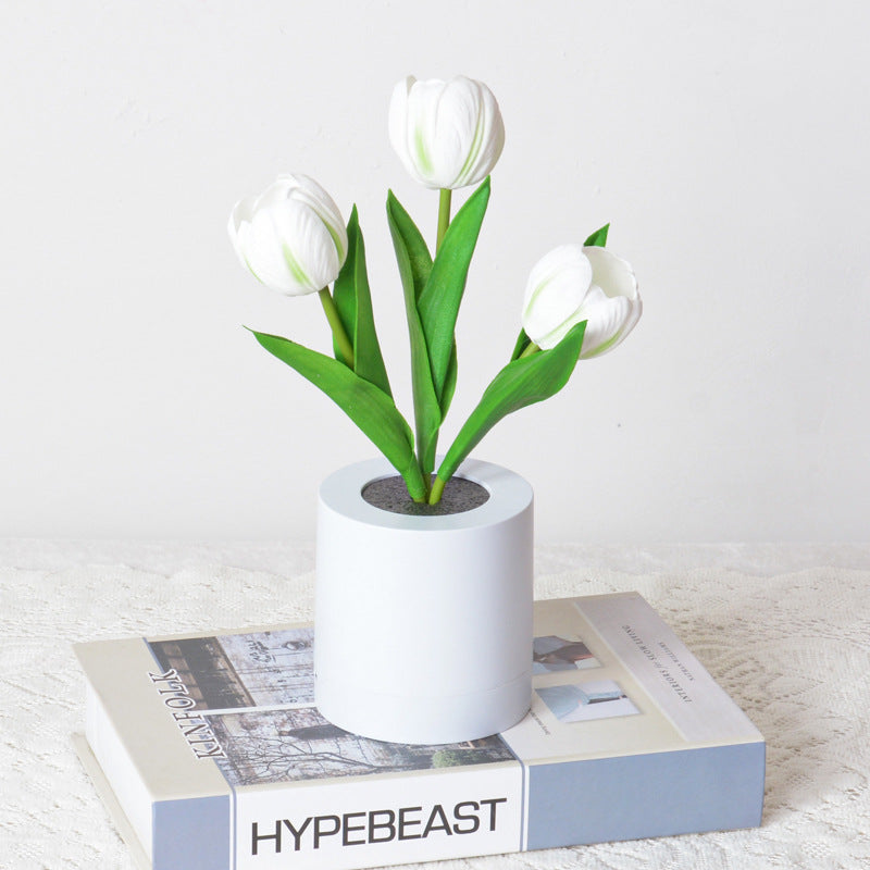 LED Tulip Night Light Decoration