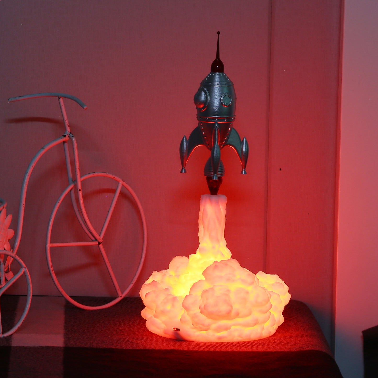 3D Printing Rocket Night Light