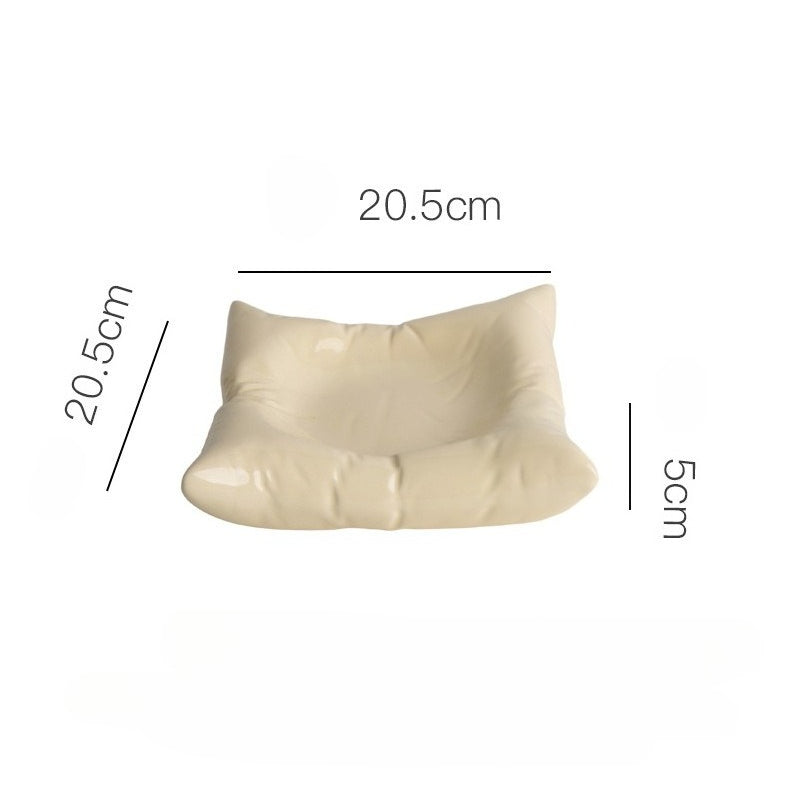 Artistic Ceramic Salad Plate Decoration