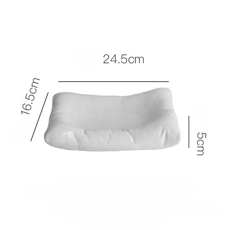 Artistic Ceramic Salad Plate Decoration