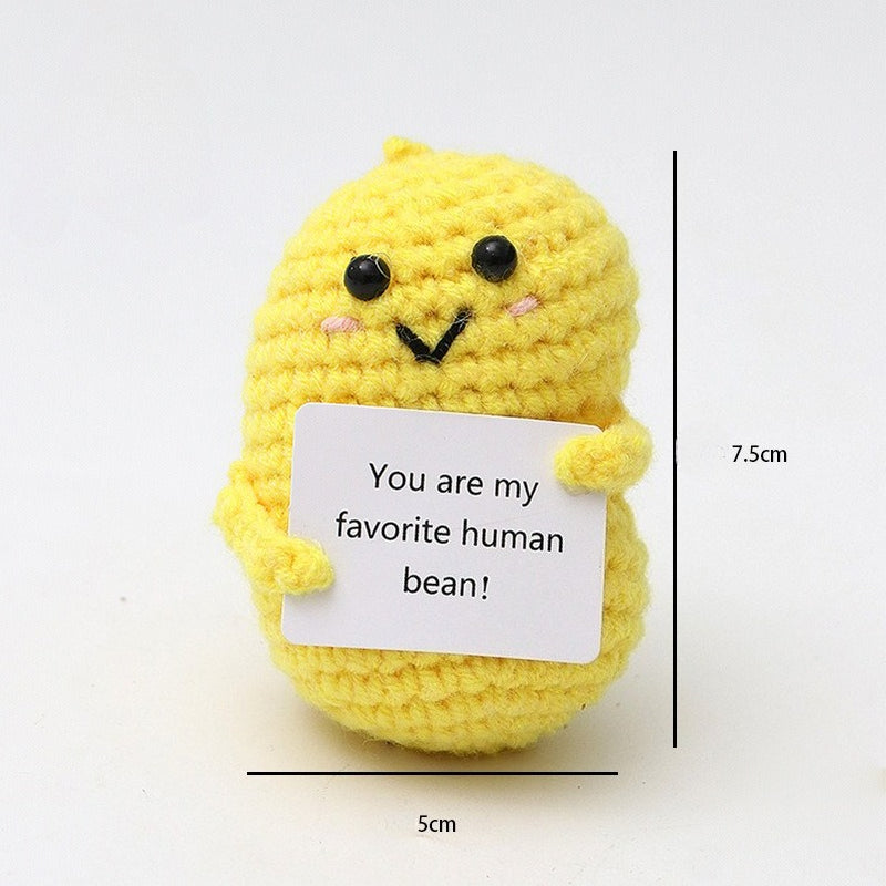 Positive Energy Potato Crocheted Doll