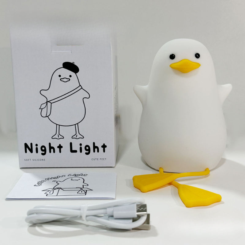 Cute Duck Pat Night Light
