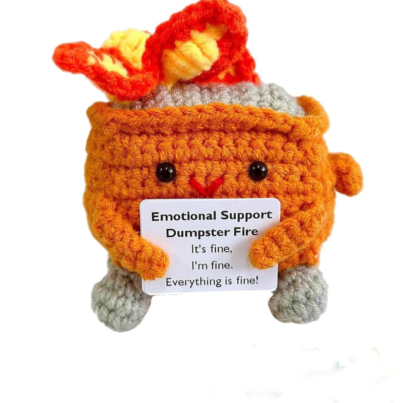Emotional Support Dump Fire Doll