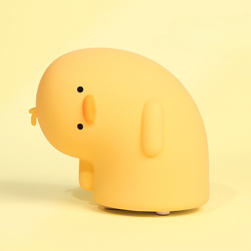 Cute Animal Silicone Pat Night Light