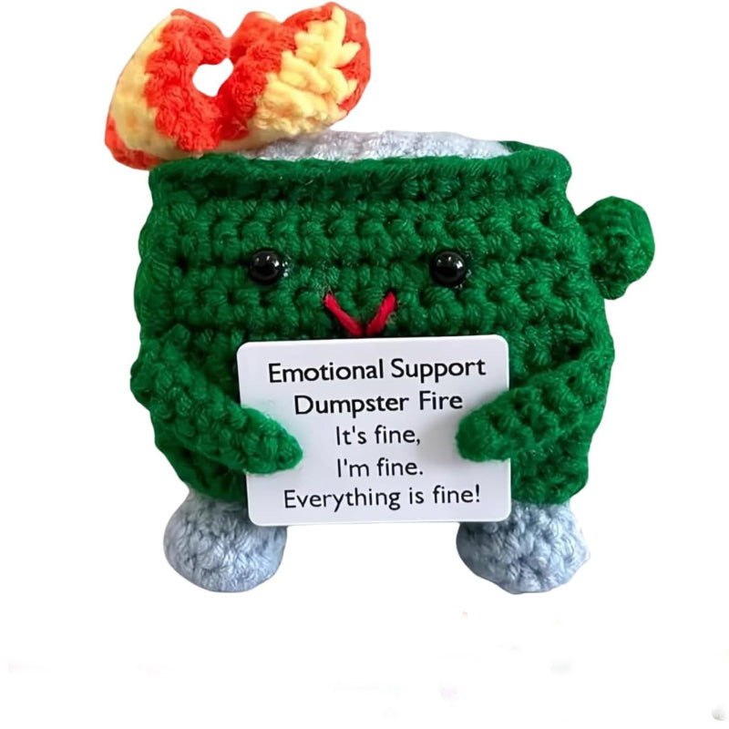 Emotional Support Dump Fire Doll